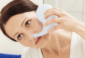 Процедура промывания носа