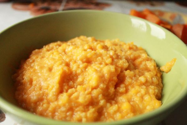 Рецепт пшенной каши с тыквой