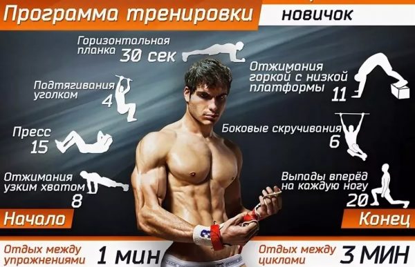 Программы для начинающих мужчин