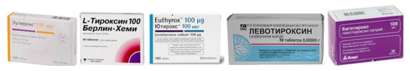 Левотироксин натрия – синтетический гормон Т4